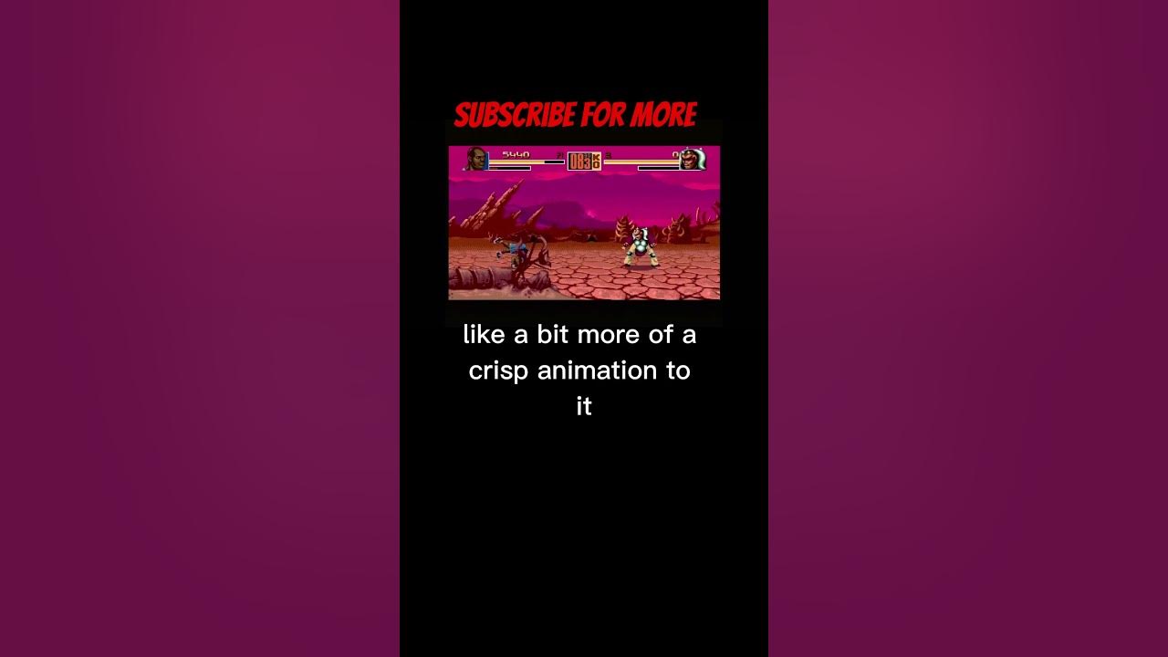 Retro Mini Review Shaq fu youtubeshorts (megadrive) shorts YouTube