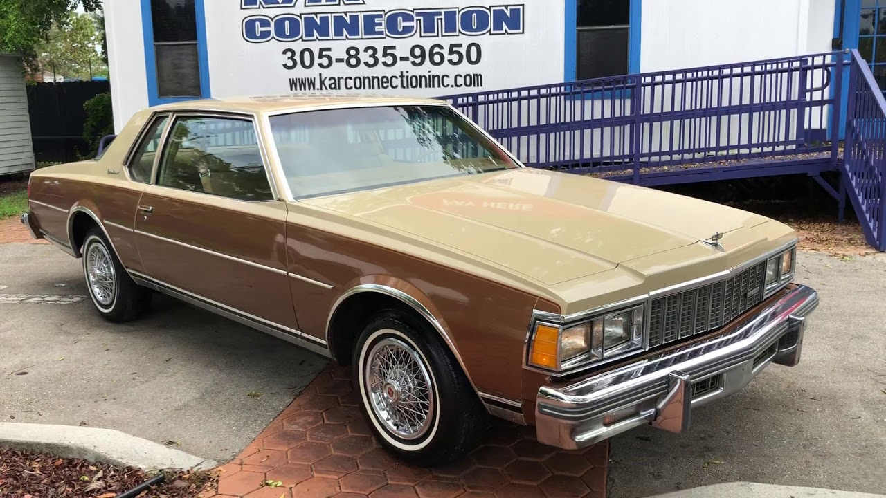 1979 Caprice Classic @ Kar Connection inc. Miami, FL - YouTube