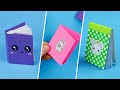 3 diy mini notebooks for back to school  handmade notebook tutorial