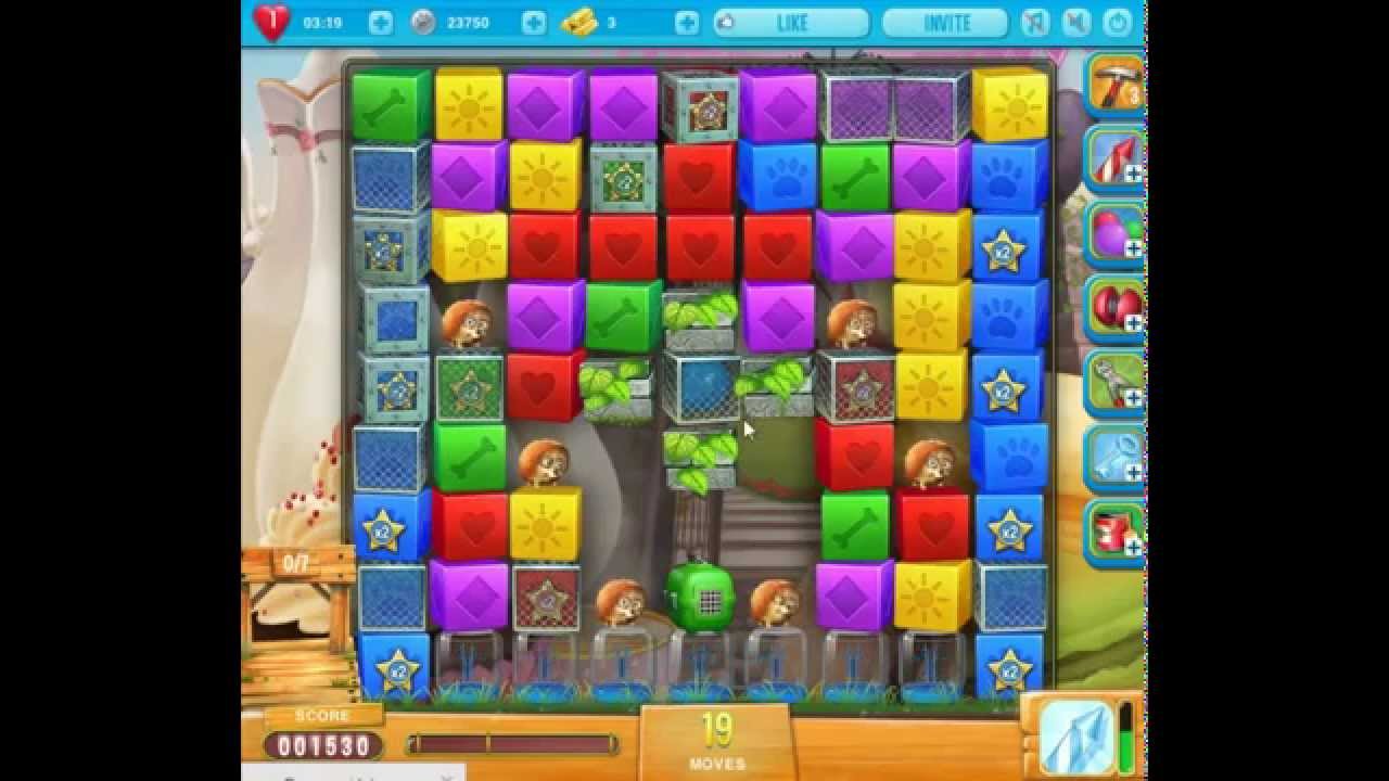 Pet Rescue Saga level 896 no hammers 😈 ►TOBIAS DEAMON◄