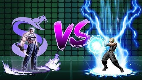 [Mugen KOF] Orochi Yamazaki (Hell) vs Shin Adel (Player One & NexT One)