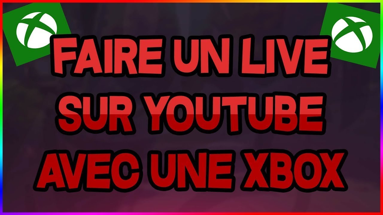 Comment Faire Un Live Youtube Sur Xbox One S X Methode 2021 Youtube Comment Faire Un Live Youtube Sur Xbox One S X Methode 2021 Youtube