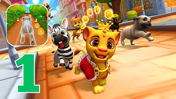 Pet Run - Puppy Dog Game - Gameplay Walkthrough | Part 1 (Android, iOS)