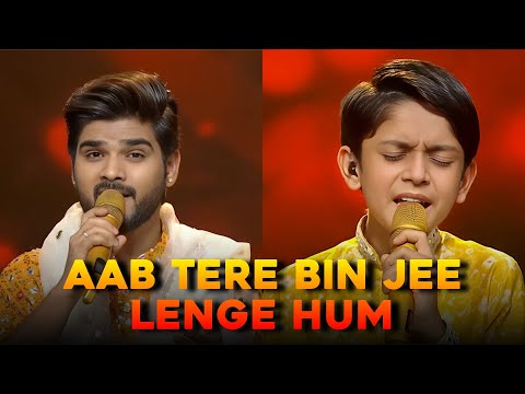 Aab Tere Bin Jee Lenge Hum : Salman Ali VS Master Aryan Performance Superstar Singer 3 (Reaction)