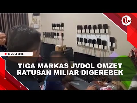 MARKAS JVDOL JARINGAN CHINA-KAMBOJA DIGEREBEK, 22 ORANG DITANGKAP | U-NEWS