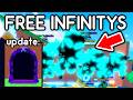 WAVE WEDNESDAY ADMIN ABUSE + GIFTING FREE INFINITY BRAINROTS in Roblox Escape Tsunami For Brainrots