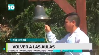 #Noticias10 | Escuelas rurales de Río Negro volvieron a las aulas