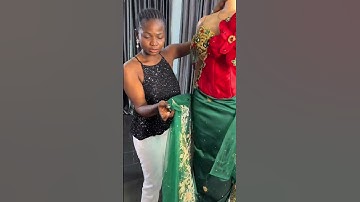 How to sew George with detachablewrapper @papearl_wears #amapiano #fyp #ootdfashion #shortsafrica