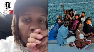 Lil Durk Takes Fiancee India Royale & Friends Out On His Yacht In MiYAMi! 🛥