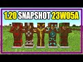 Trim for Leather Armor! And More! | Minecraft 1.20 Snapshot 23w05a