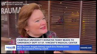 Teddy bears with love drive, Fairfield University donates to SVMC