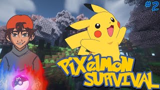 YENİ SERİ YENİ PIKACHU! #2 Pixelmon Survival 1.16.5