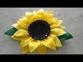 Como hacer un girasol de fieltro