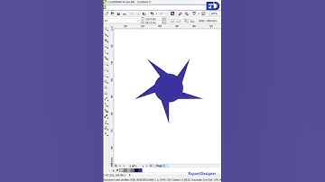 New 3d type Design in Corel draw/ use polygon tool make design.#shorts #video #coreldraw