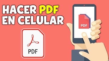 ✅ COMO HACER un PDF en CELULAR 2023