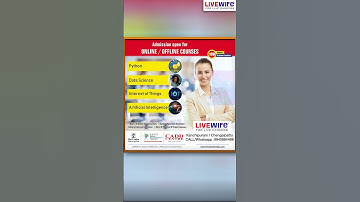 COURSE ON PYTHON | IOT (INTERNET OF THINGS) | JAVA | LIVEWIRE KANCHIPURAM & CHENGALPATTU | 04