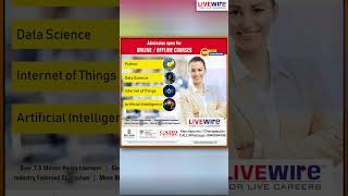 COURSE ON PYTHON | IOT (INTERNET OF THINGS) | JAVA | LIVEWIRE KANCHIPURAM & CHENGALPATTU | 04