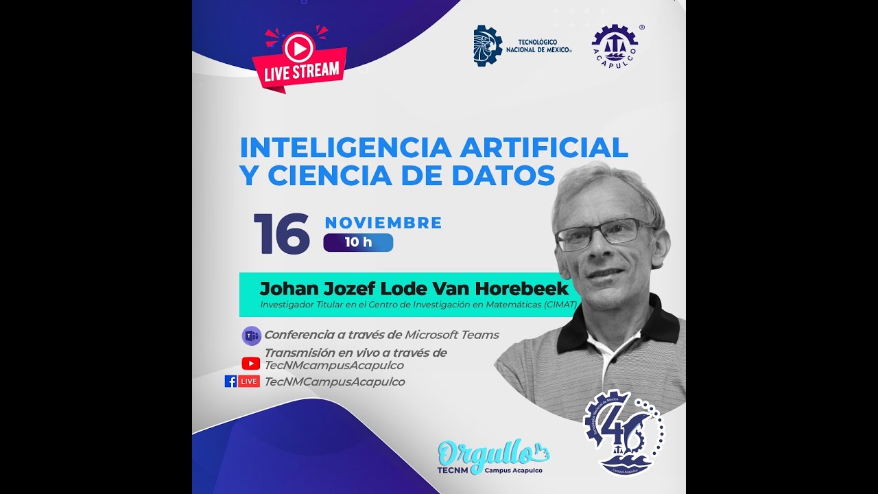 ConferenciaInteligencia artificial y ciencia de datosPonente