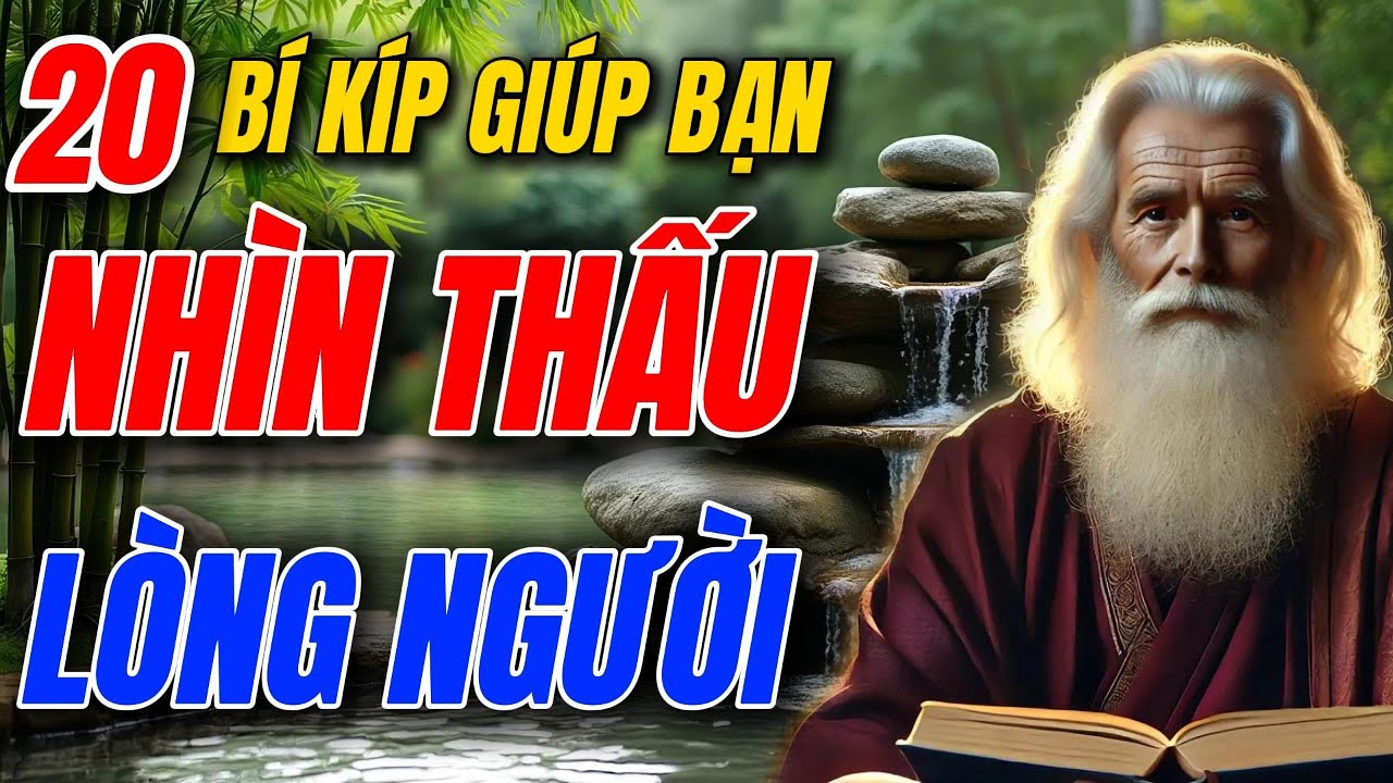 Outline Video Cổ Nhân Dạy - 20 Bí Kíp Nhìn Thấu Lòng Người - Triết Lý Cuộc Sống