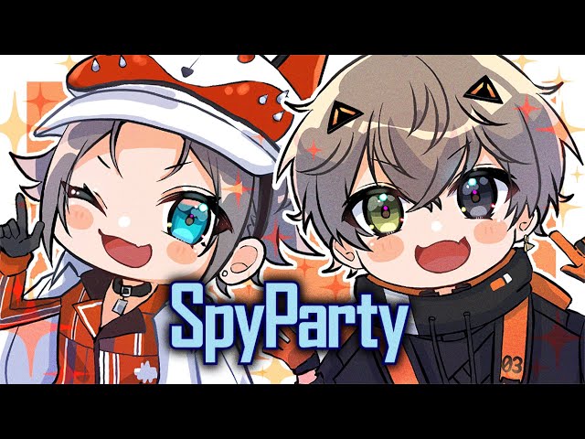 BATTLE OF THE ORANGE BOYS【SPY PARTY】【NIJISANJI EN | Alban Knox】のサムネイル