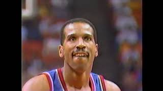 1987 Game 1 Detroit Pistons @ Atlanta Hawks Bad Boys & Dominique