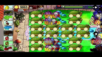 Plants vs. Zombies Puzzle - Last Stand Endless (Part 4: 16 cobs) - Flags 571 to 580