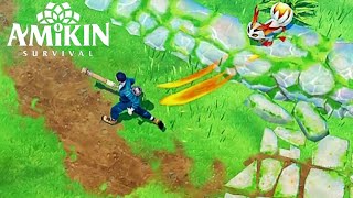 I CAPTURED A FIRE AMIKIN| AMIKIN SURVIVAL ANIME RPG GAMEPLAY #1|