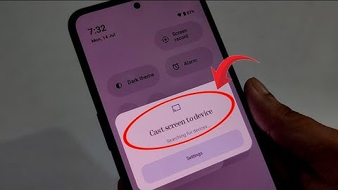 CMF Phone 2 Pro Open Screencast/screen Mirror Settings | How To Share mobile Screen with TV?