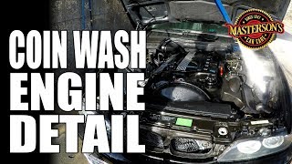 How To Coin Wash Engine Detail  Masterson's Car Care  Detailing Tips & Tricks