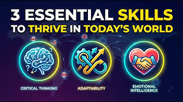 “Three Essential Skills for Today’s World” #LifeSkills#personalgrowth