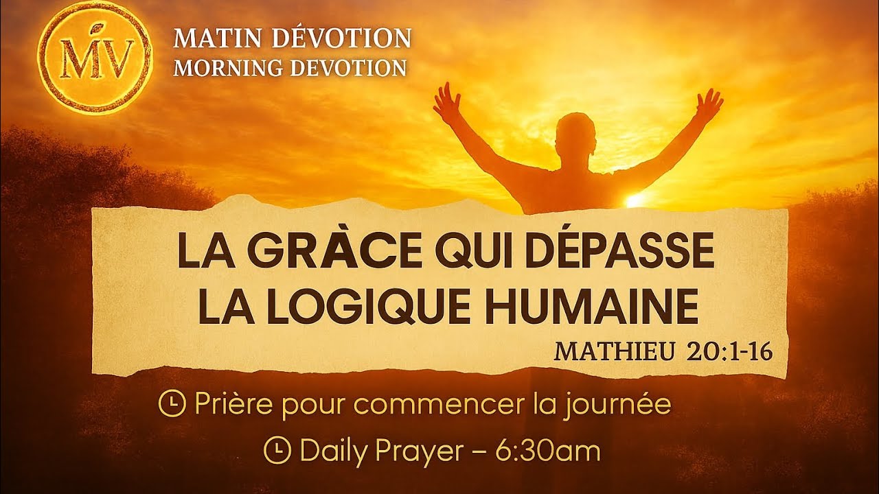 La grâce qui dépasse la logique humaine - Mathieu 20:1-16