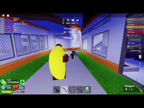 Team Death Match Tdm Mad City Roblox Youtube - roblox going ham in the ruins team deathmatch
