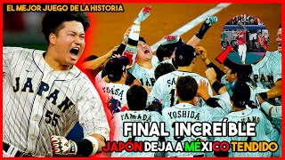 EL MEJOR FINAL DE LA HISTORIA! Japón deja TENDIDO México y avanza a la final del Clásico Mundial