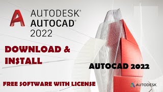 AUTOCAD 2022 Download & Install | Free License | Student Version | AutoCAD 2022 Install