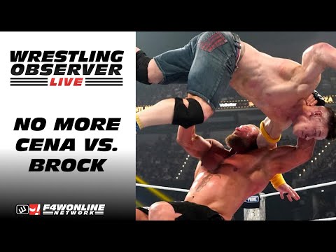 WWE Wrestlepalooza was the last time for Brock and Cena | Wrestling Observer Live