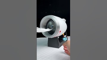 A turbofan engine model of the Airbus A380 #automobile #3dprinting #mechanicalmodels #enginemodel