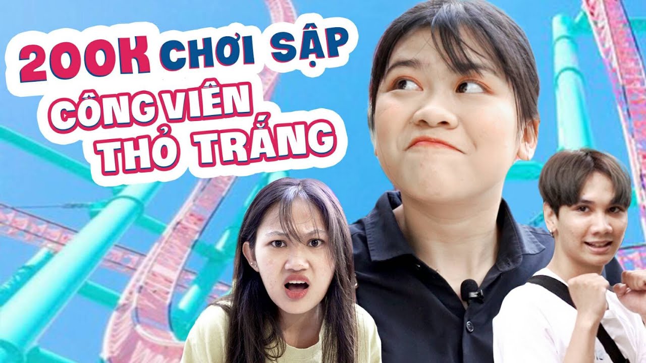 công viên thỏ trắng quận 7 2022 Yến Nhi xém xỉu trước trò này !?? | Thử thách 5 trò chơi cảm giác cực mạnh | Thách Gì Làm Đó