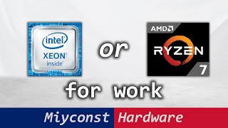 🇬🇧 Ryzen 7 1700X, Xeon E5-2666 V3, Xeon E5-2696 V3 or Core i5-12400 – for your workstation