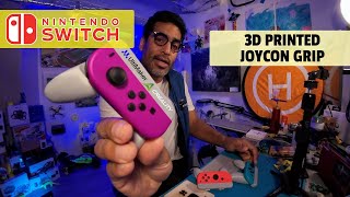 nintendo single joycon grip  3D Printed Nintendo Switch Single Joy Con Grip