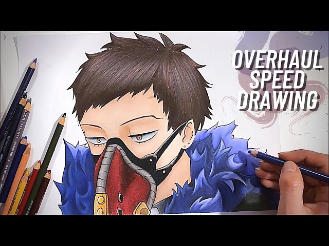 Kai Chisaki (Overhaul) Speed Drawing (My Hero Academia