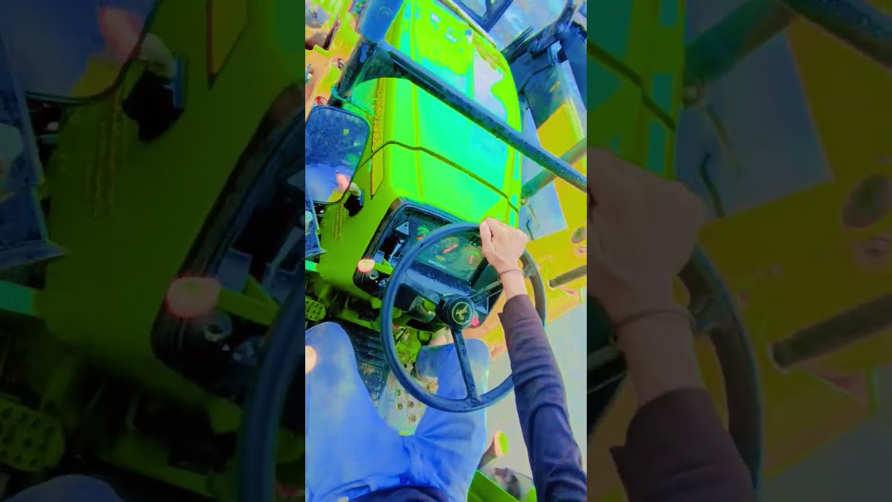 automobile 4/4 loader John Deere tractor like subscribe comment