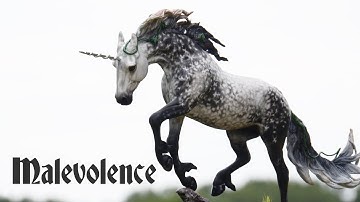 Creating Malevolence: Drastic Model Horse Custom- Full Process