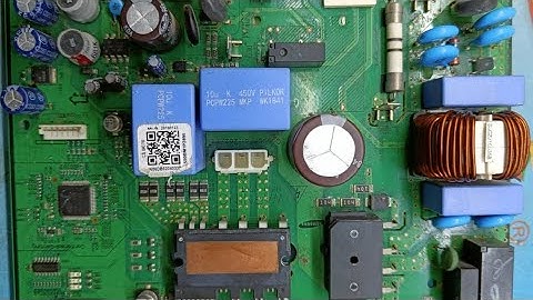 Samsung inverter AC PCB E468,E485 Current sensor error, input current sensor error #solution #repair