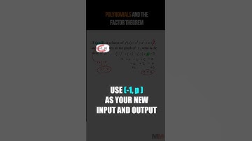 Factor Theorem Polynomials SAT ACT Review