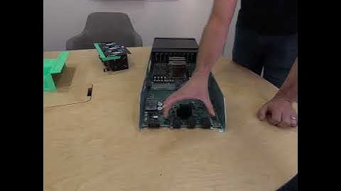 Oxide Compute Sled - Gimlet rear tour