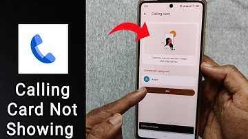 Google Dialer Calling Card Option Not Showing Problem | Calling Card Is Not Showing in Phone Dialer