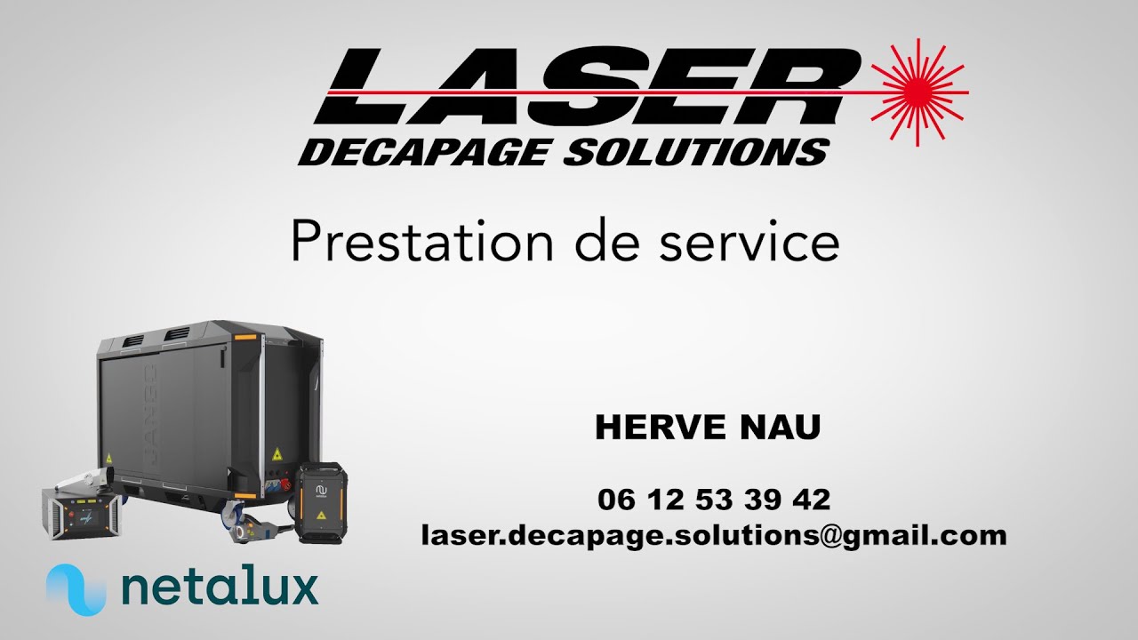 Herve NAU Décapage Laser paliers de vilebrequin moteur 