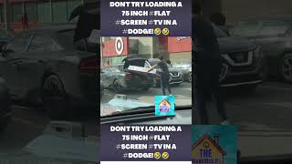 Never Try Loading A 75 Inch Into A