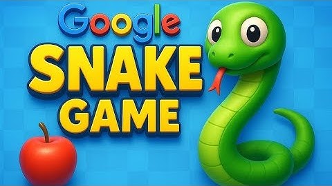 "Google Snake Game LIVE 🔴 | High Speed Snake Run Challenge!"
