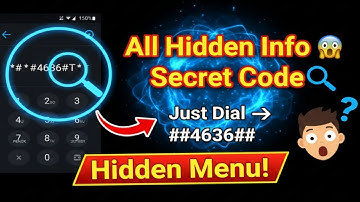 এই কোড দিলেই ফোনের সব ইনফরমেশন সামনে! কেউ জানে না 😳